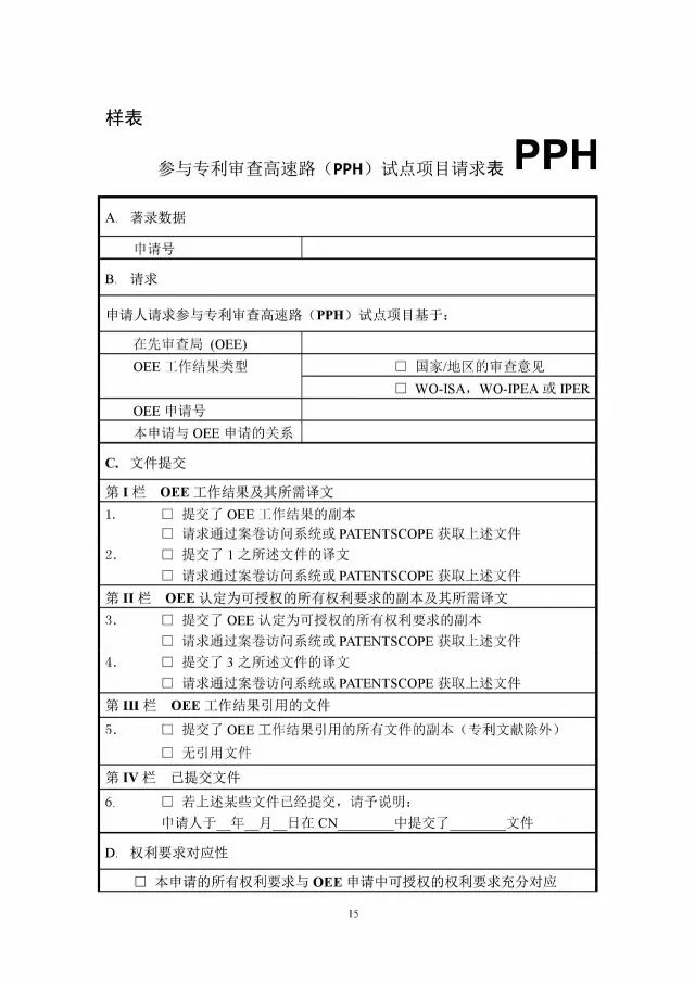 「中新PPH試點(diǎn)」再延長兩年！并增PCT-PPH合作模式