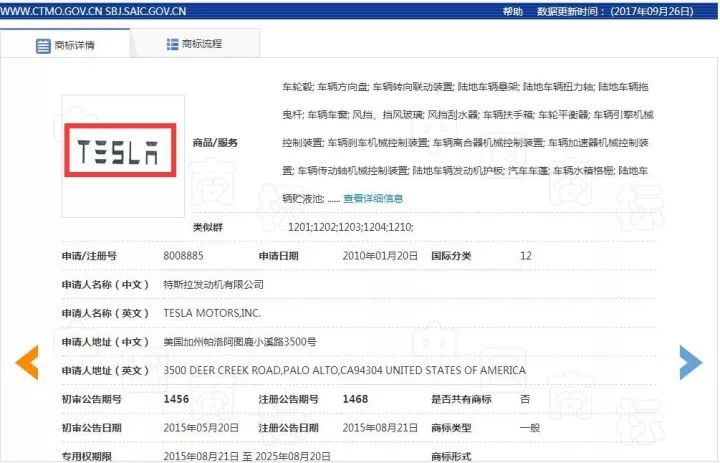 「Tesla」商標(biāo)被搶注！特斯拉公司起訴撤銷獲法院支持