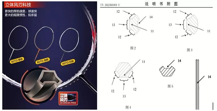 這四種「羽毛球拍」里到底藏了哪些專利？