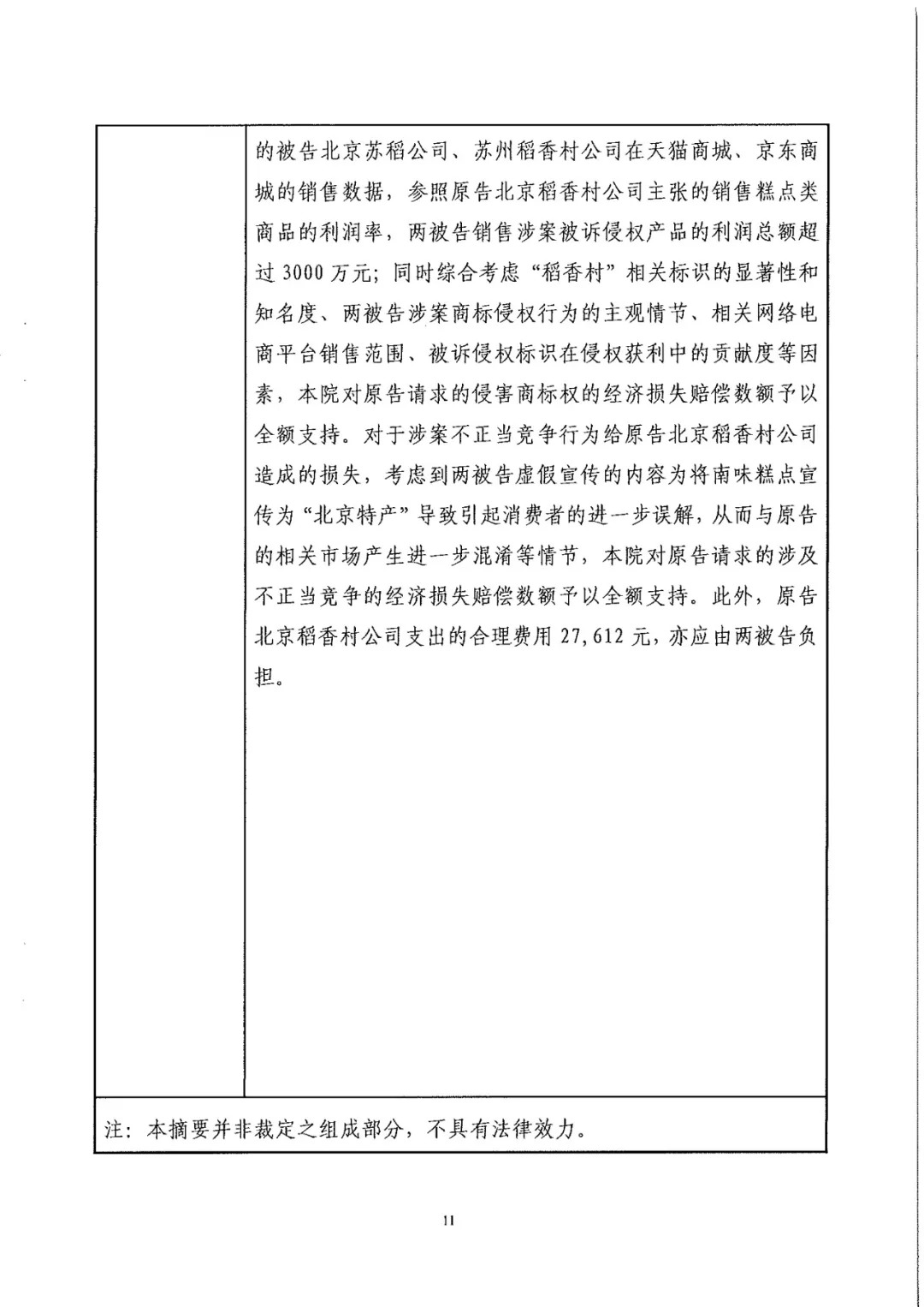 南北之爭！北稻訴蘇稻一審獲賠3000萬（98頁判決書全文）