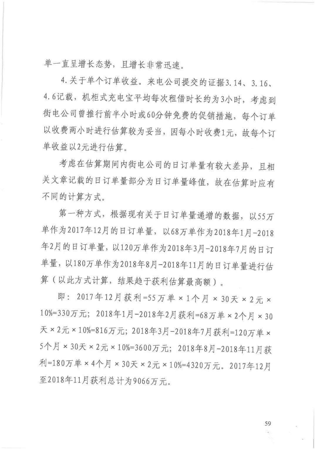 街電被判賠償來電3000萬元（判決書全文）