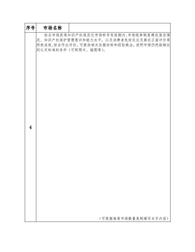 國知局：開展知識產(chǎn)權(quán)護規(guī)范化市場認定及續(xù)延審查工作（通知）