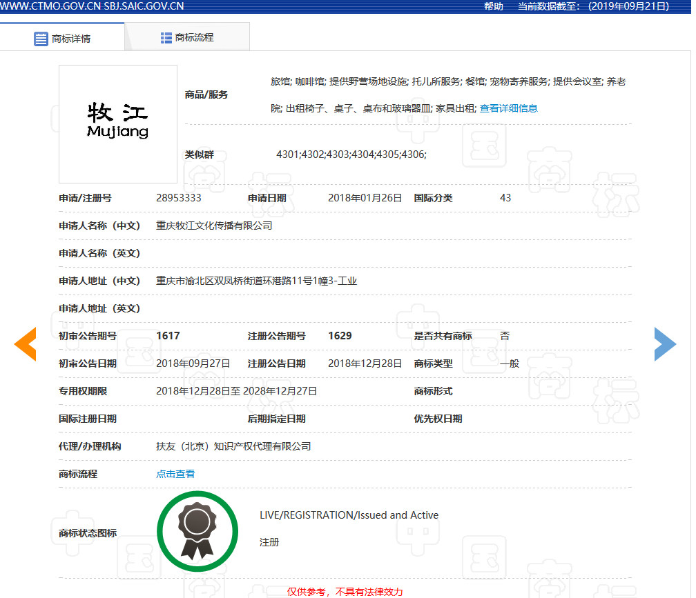 西南政法大學(xué)SWUPL商標(biāo)被搶注？