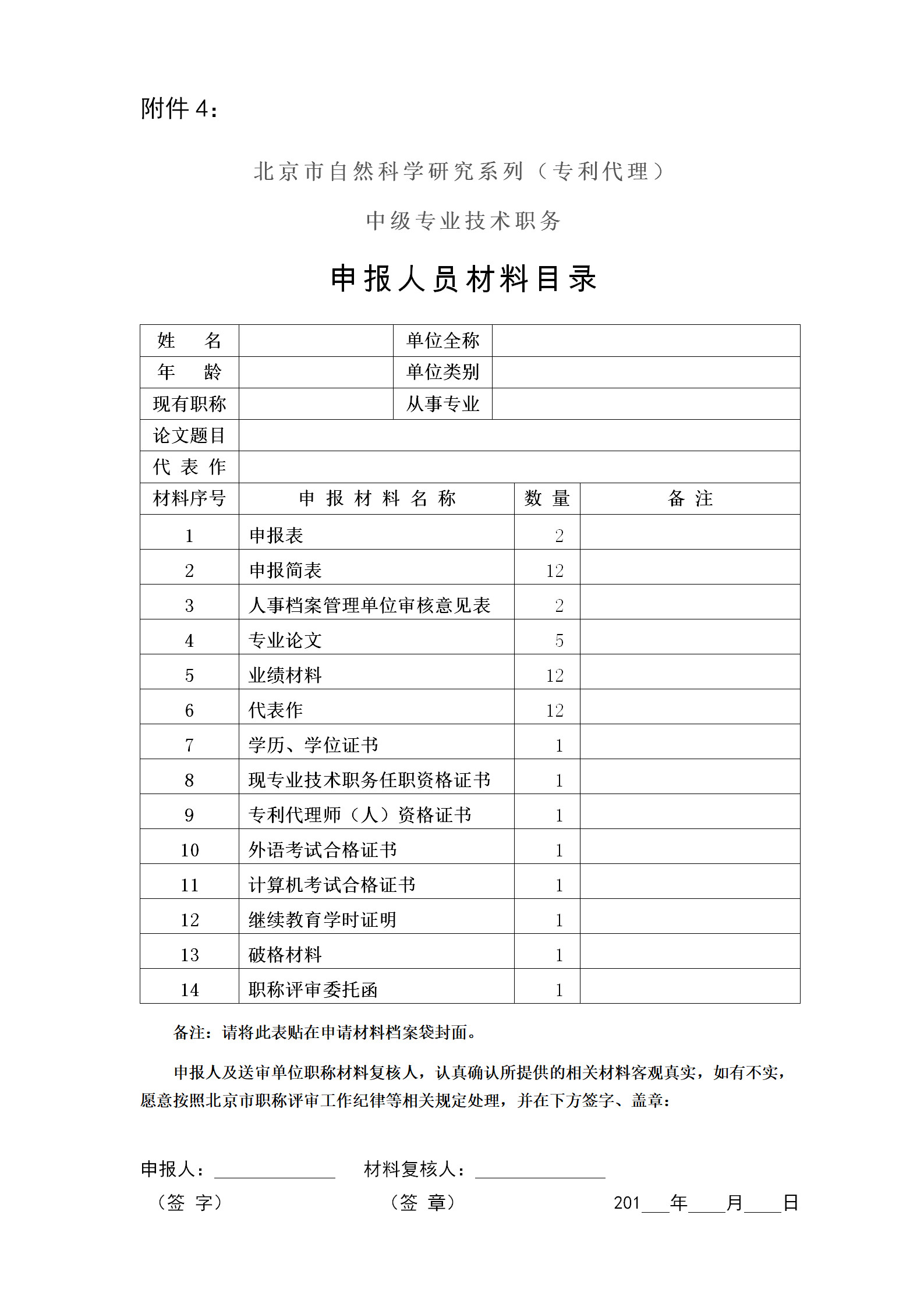 2019年度北京專利代理中級職稱評價工作自10月25日開始！