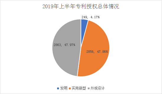 廣州市白云區(qū)2019年上半年專利數(shù)據(jù)分析報(bào)告