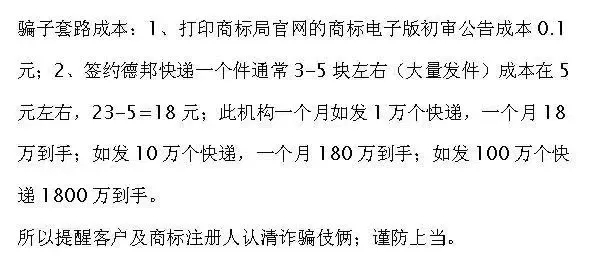 驚！“花式”送達商標公告以騙取錢財！你中招了嗎？