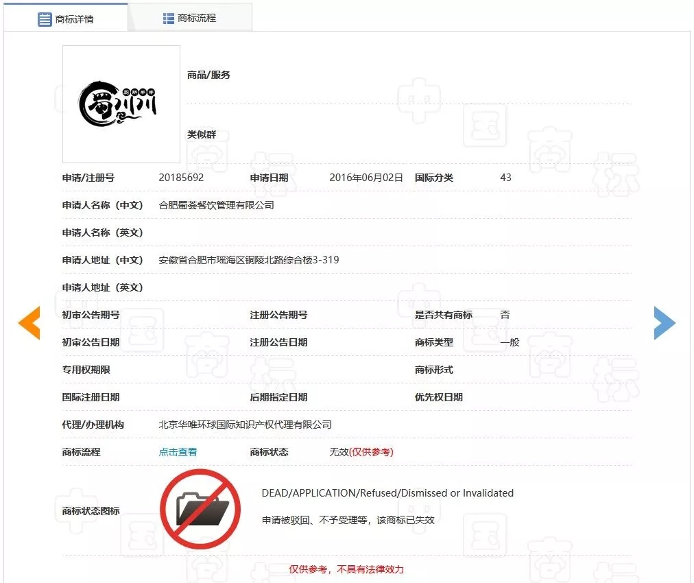 “廁所串串”商標(biāo)因不良影響全部被駁回了？