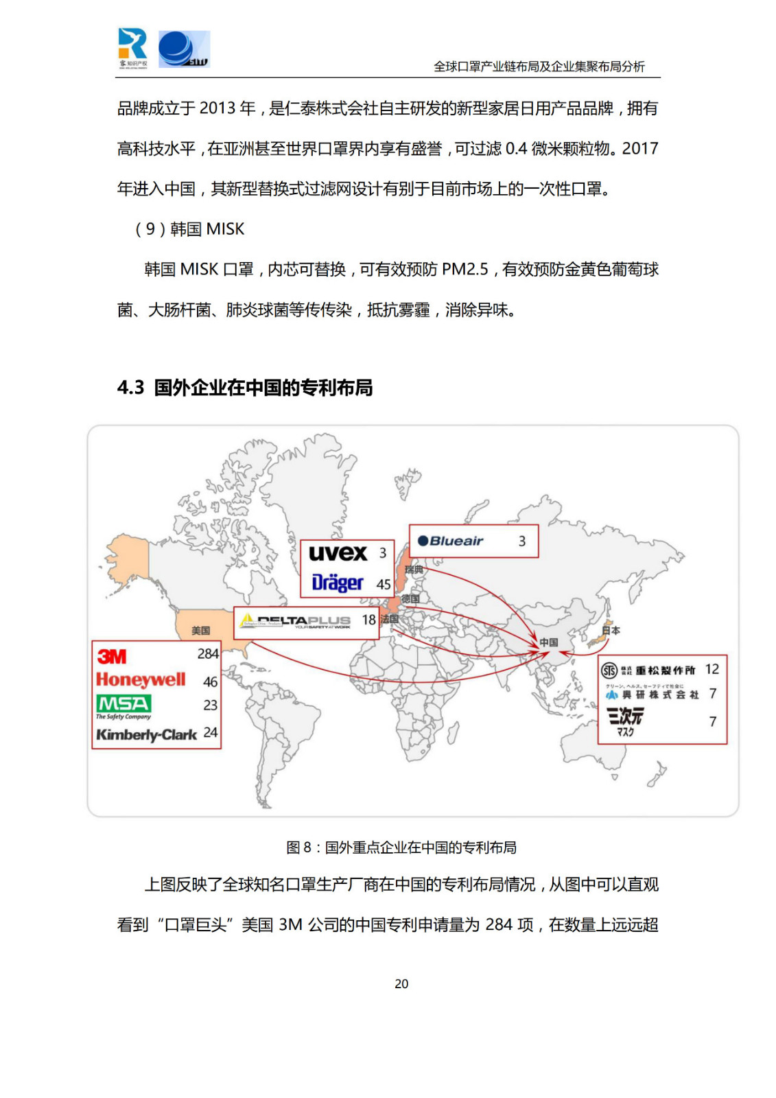 深度！全球口罩產(chǎn)業(yè)鏈布局及企業(yè)集聚布局分析報(bào)告（共84頁）