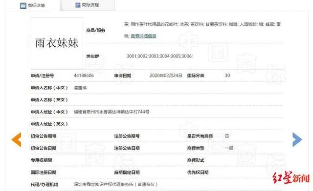 成都“雨衣妹妹”前線堅守，卻遭搶注商標！相關(guān)部門：依法駁回