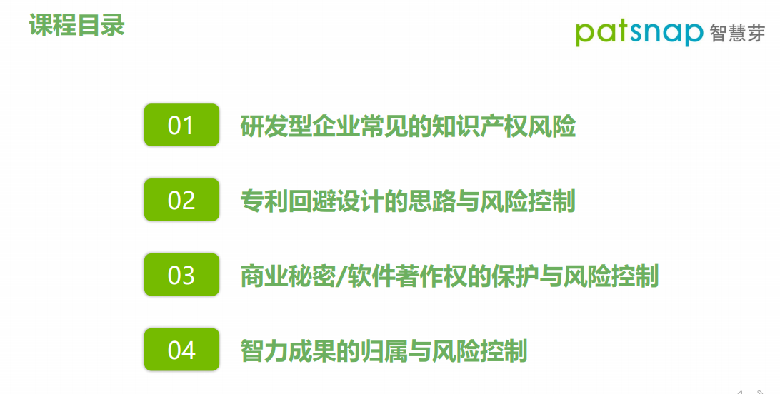 三節(jié)課全解"專利風(fēng)險(xiǎn)預(yù)警"，想擺脫底層執(zhí)行成為Leader的人必學(xué)！