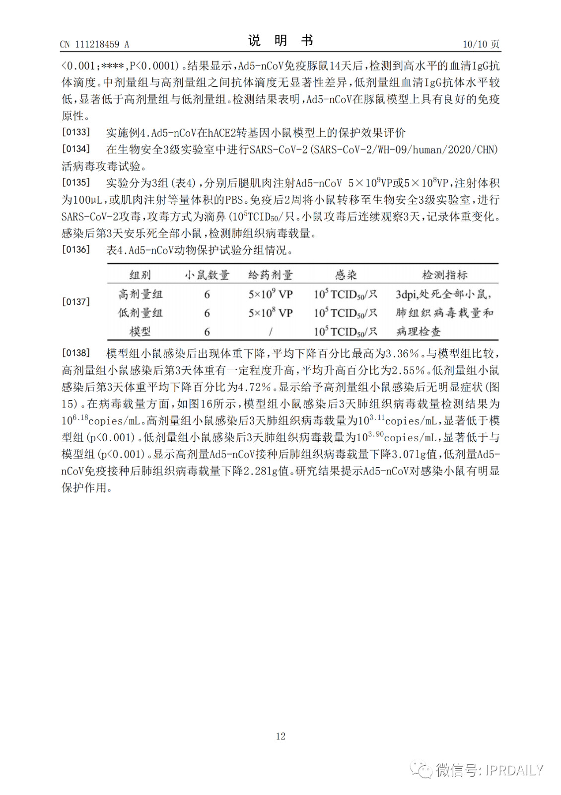 好消息！陳薇團(tuán)隊(duì)獲得國內(nèi)首個新冠疫苗專利！