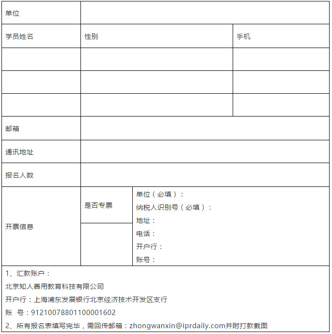 突圍增長(zhǎng)！首期「涉外專利代理高級(jí)研修班」來啦！