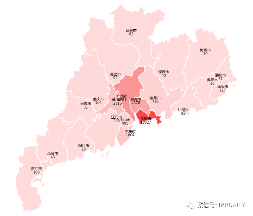 2020上半年廣東省中國授權(quán)發(fā)明專利代理機(jī)構(gòu)排名(TOP50)