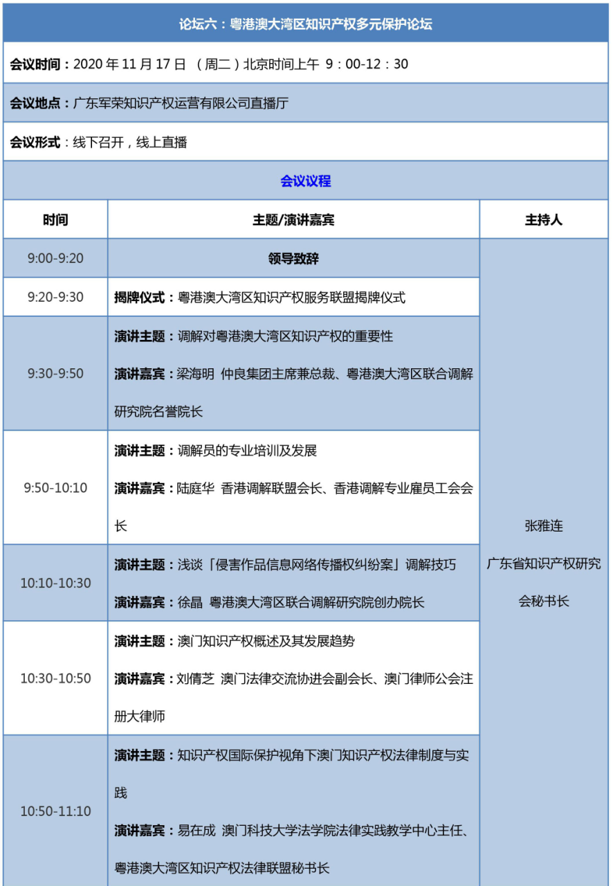 知交會17日預告│兩大論壇+三大專場活動議程安排