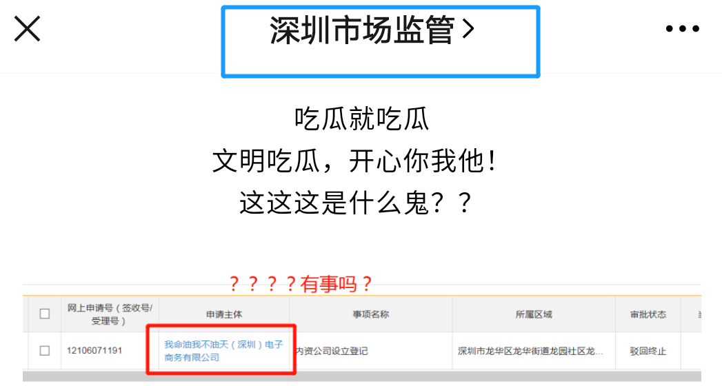 “我命油我不油天”商標(biāo)被搶注！此前擬注冊為公司名被駁回