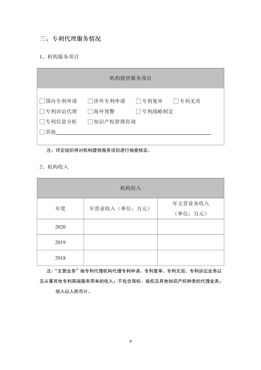 專利代理機構等級評定正式開始啦！