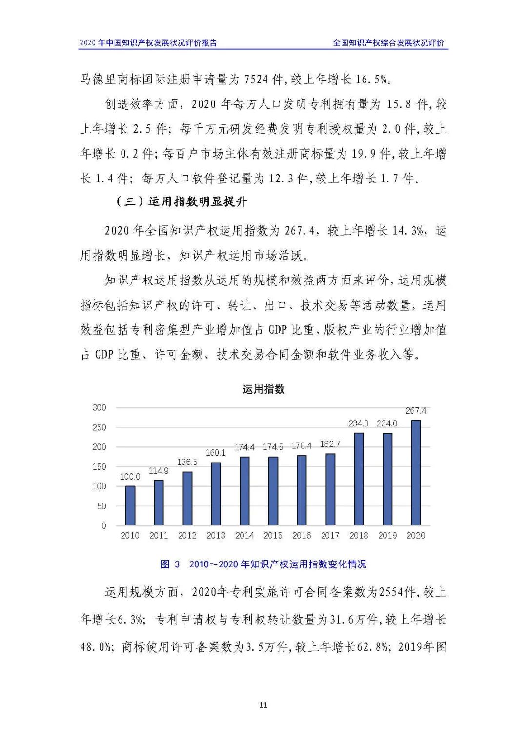 全文 | 《2020年中國知識(shí)產(chǎn)權(quán)發(fā)展?fàn)顩r評(píng)價(jià)報(bào)告》發(fā)布！