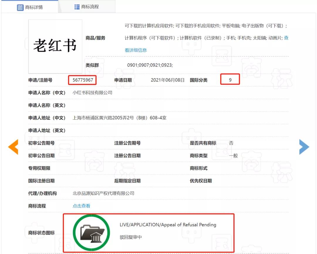 小紅書注冊“老紅書”商標引發(fā)的熱議