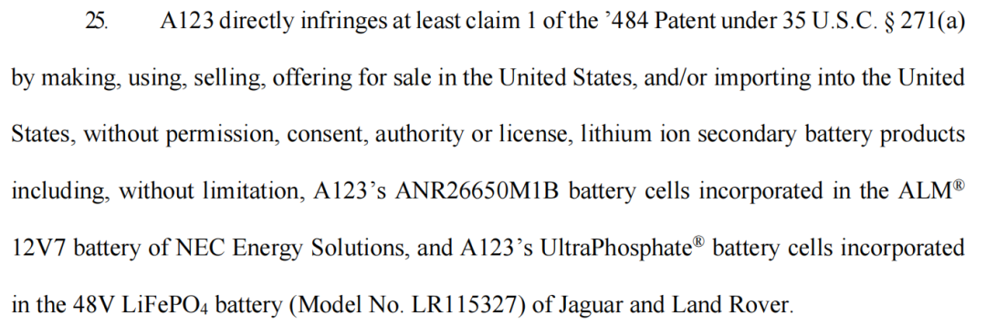 磷酸鐵鋰電池再燃專利戰(zhàn)！特斯拉遭專利侵權(quán)訴訟
