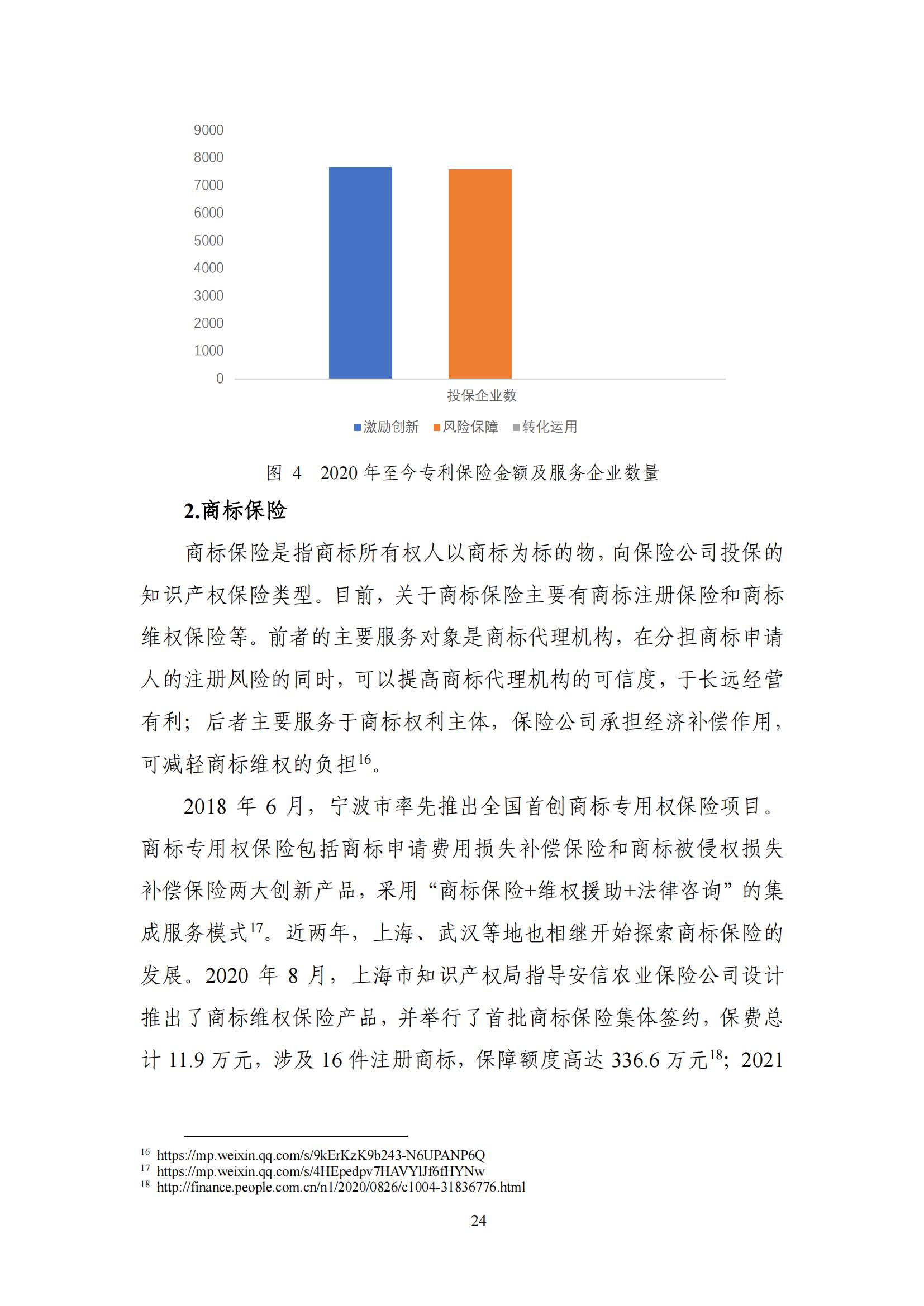 《中國知識(shí)產(chǎn)權(quán)保險(xiǎn)發(fā)展白皮書(2022)》：為中國知識(shí)產(chǎn)權(quán)保險(xiǎn)發(fā)展提出七大建議