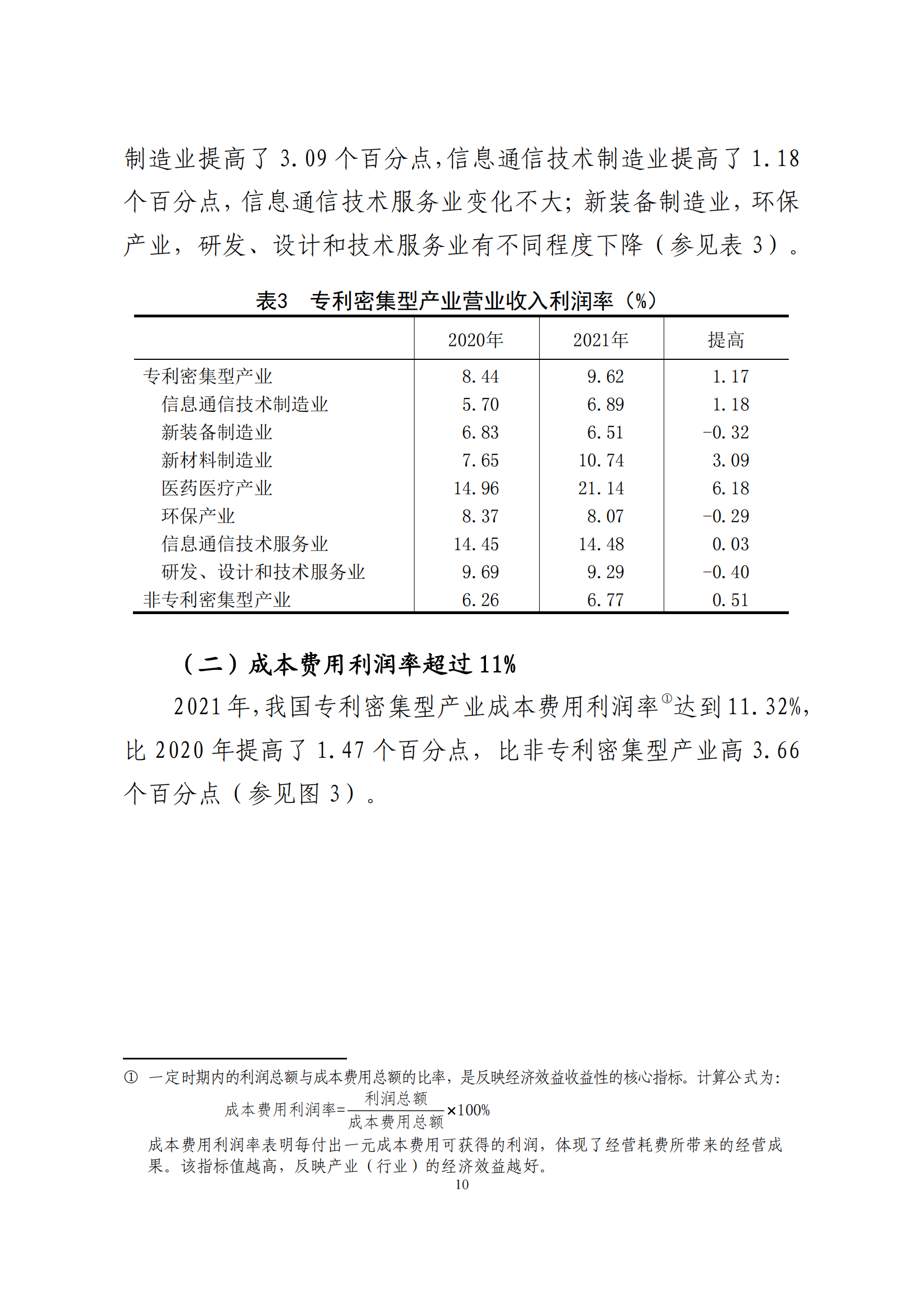 國(guó)知局：2021年我國(guó)專(zhuān)利密集型產(chǎn)業(yè)工資溢價(jià)10.25%｜附《中國(guó)專(zhuān)利密集型產(chǎn)業(yè)統(tǒng)計(jì)監(jiān)測(cè)報(bào)告（2022）》