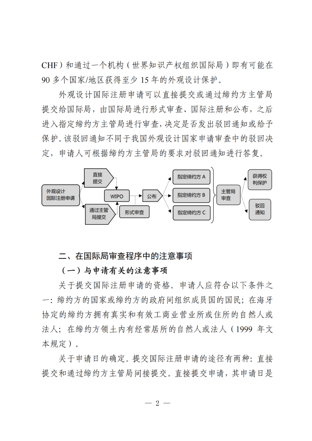 國知局：《關于外觀設計國際注冊申請的指引》全文發(fā)布！