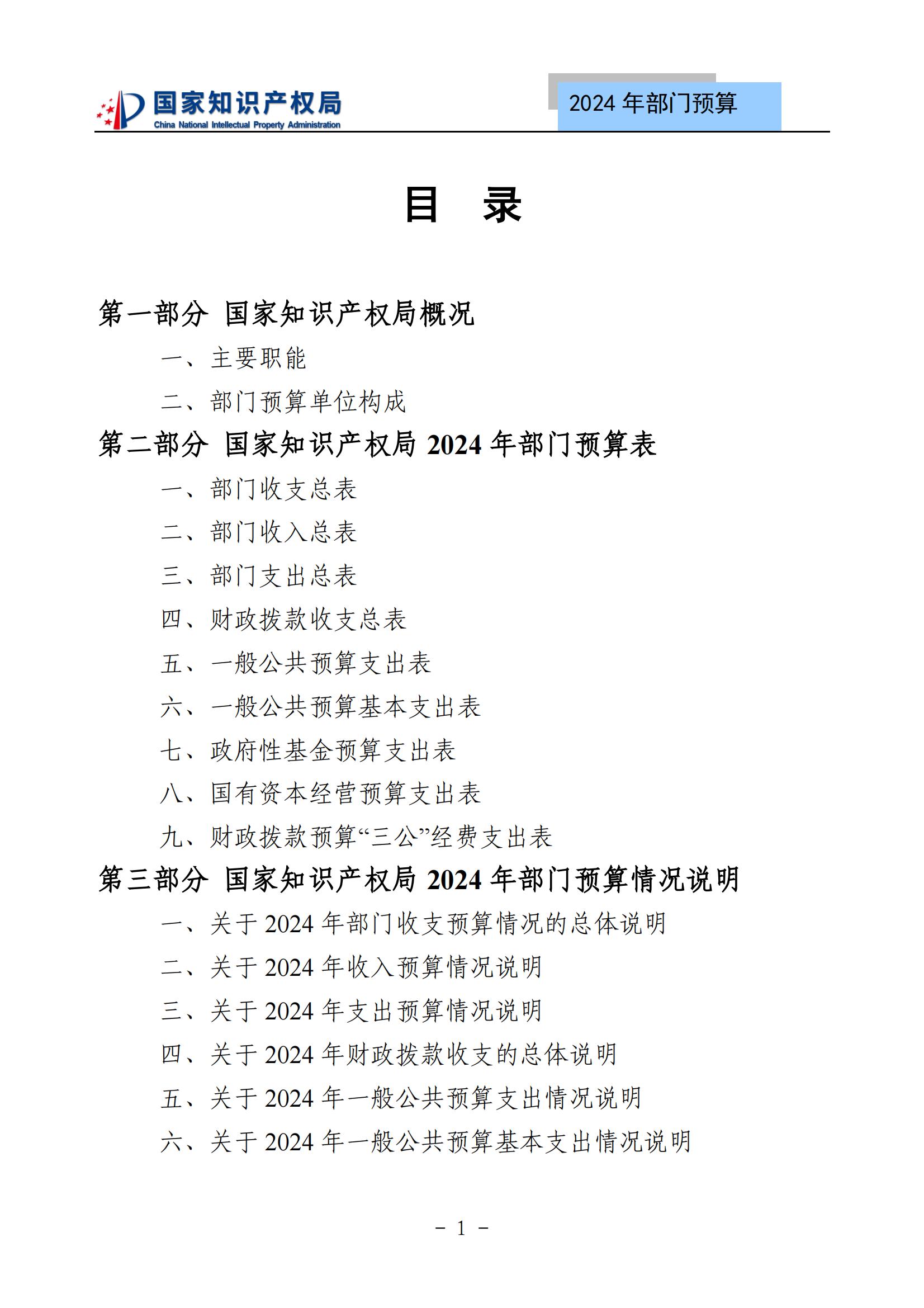 國知局：2024年專利審查費(fèi)預(yù)算50.6億元，績效指標(biāo)發(fā)明與實(shí)用新型新申請分類出案總量≥479萬件