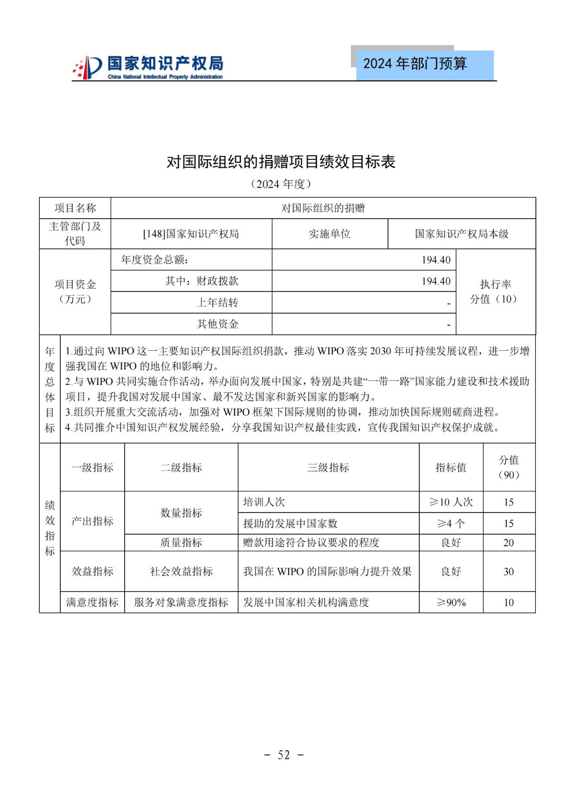 國知局：2024年專利審查費(fèi)預(yù)算50.6億元，績效指標(biāo)發(fā)明與實(shí)用新型新申請分類出案總量≥479萬件