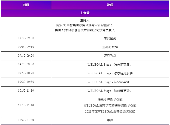 會(huì)議更新、大咖云集！2024WELEGAL法盟北京法務(wù)大會(huì)——新視野、新動(dòng)力、新未來(lái)