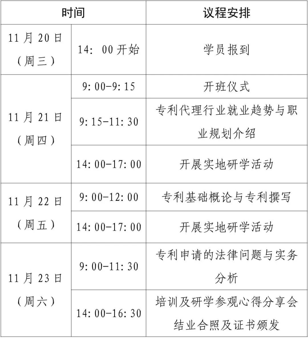 報名倒計時！2024年廣東省專利代理研學活動11月與你相約廣州！