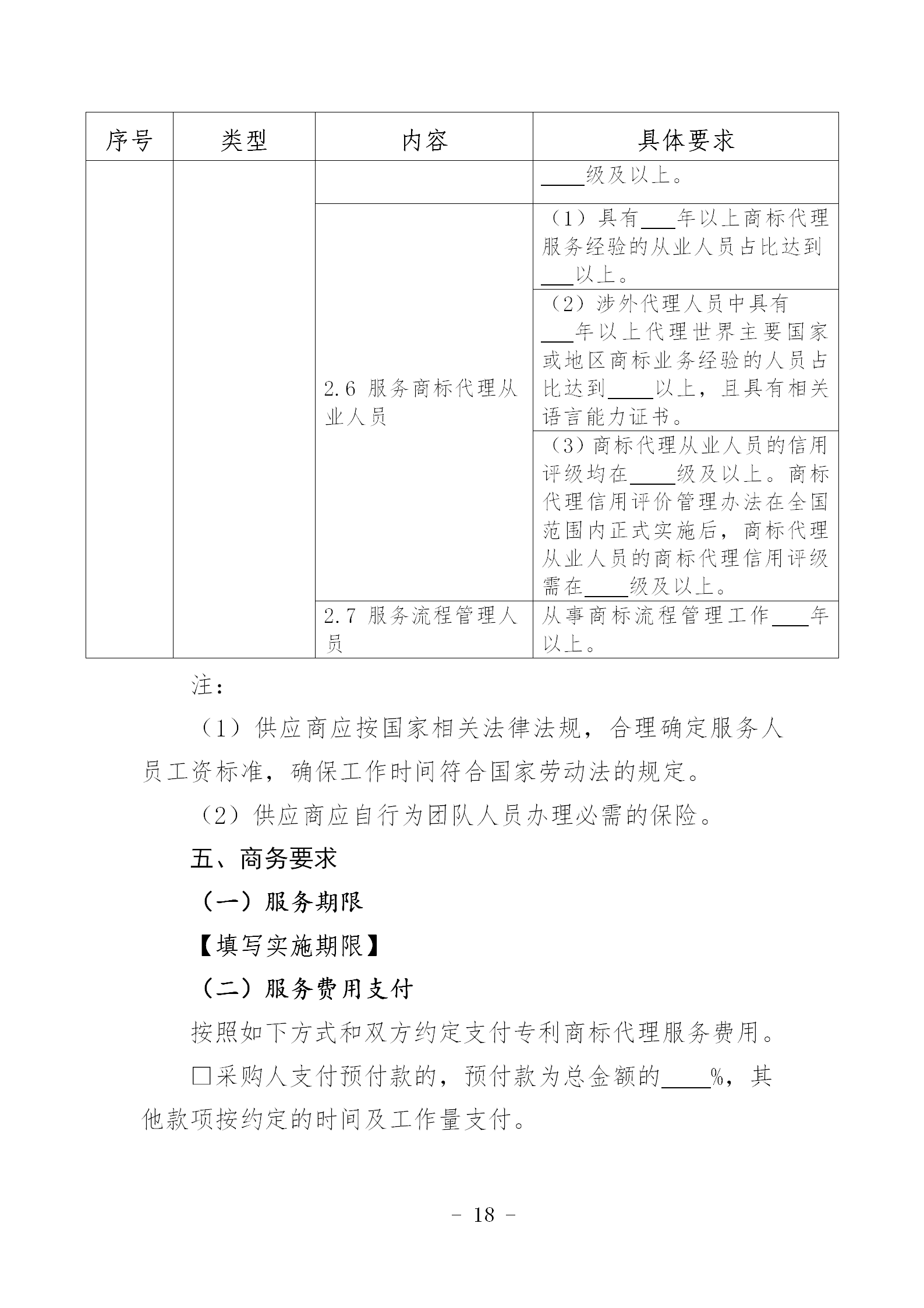 《專利商標代理服務政府采購需求標準（征求意見稿）》全文發(fā)布！