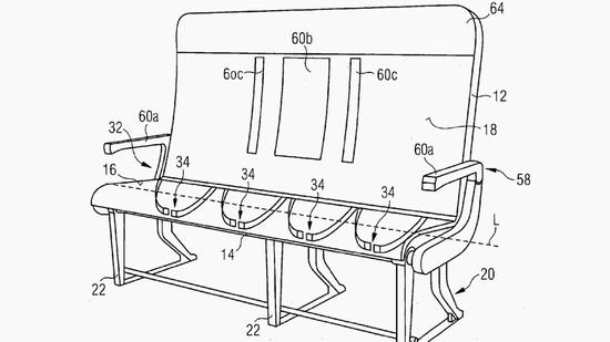 空客又申請(qǐng)座位設(shè)計(jì)奇葩專利