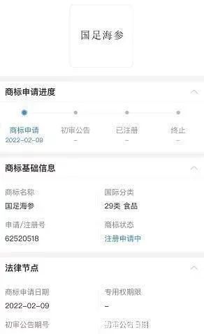 #晨報(bào)#北京市委常委會研究《北京市知識產(chǎn)權(quán)強(qiáng)國示范城市建設(shè)綱要(2021—2035年)》;“國足海參”被搶注商標(biāo)涉29類食品