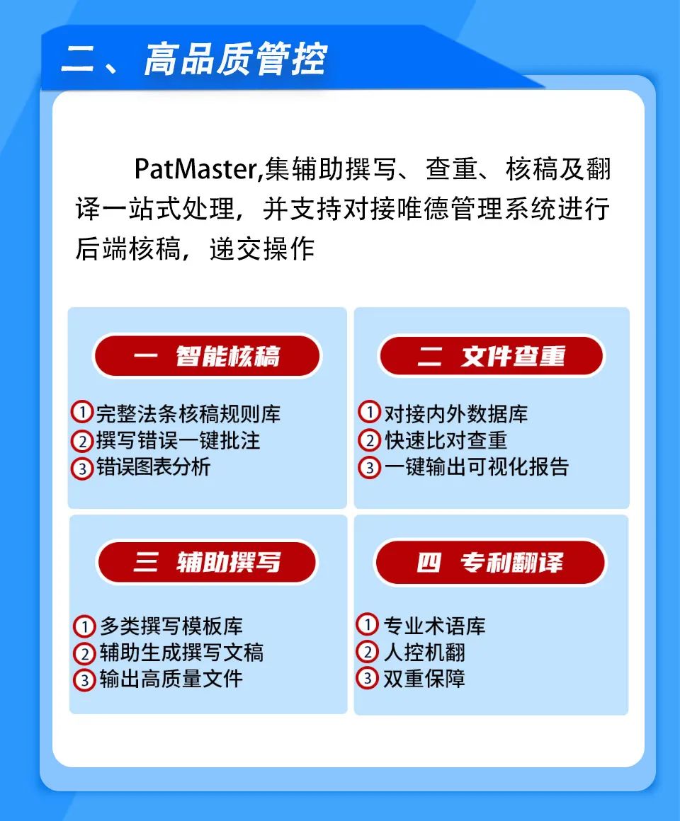 唯德知識產(chǎn)權(quán)管理系統(tǒng)，助力1000余家代理機構(gòu)信息化智能管理