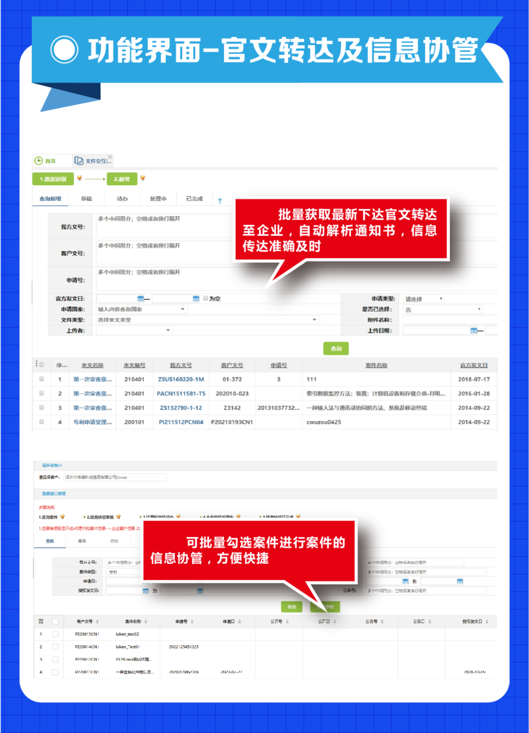 企業(yè)與代理機(jī)構(gòu)業(yè)務(wù)信息如何高效協(xié)同，多家知名代理所負(fù)責(zé)人在線支招