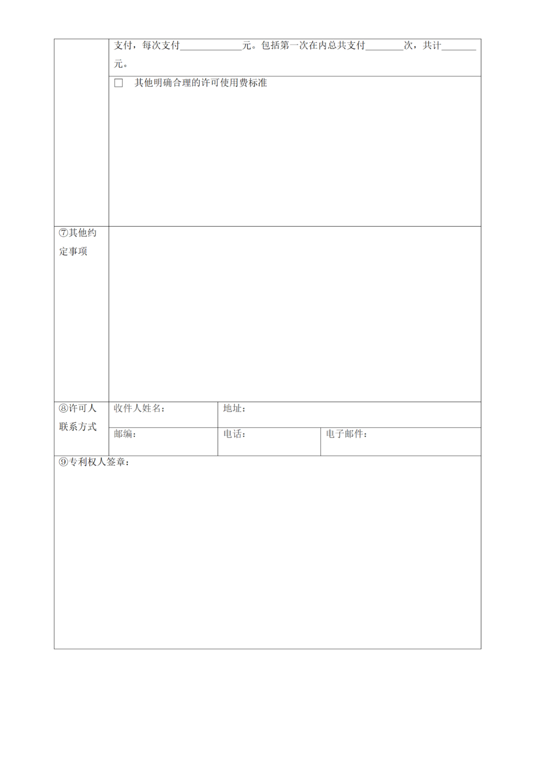 國(guó)知局：印發(fā)《專利開(kāi)放許可試點(diǎn)工作方案》（附合同樣例）